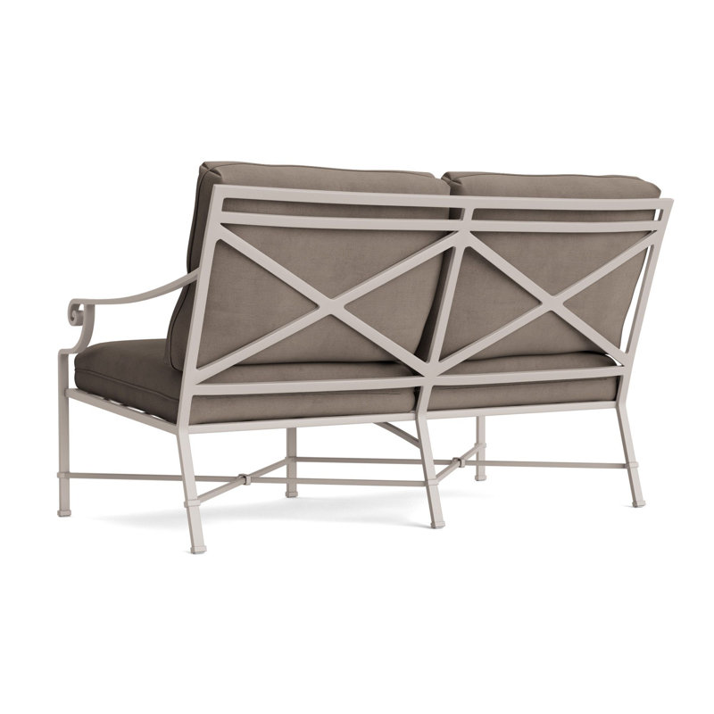 Venetian Outdoor 2 - Seat Loveseat, Fusion Dove, Dove