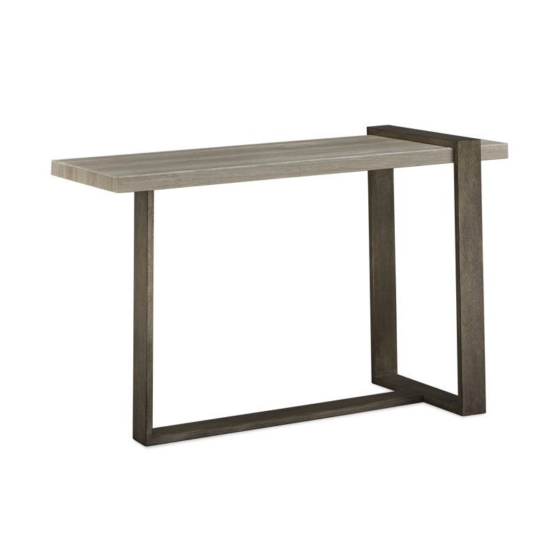 Munoz 48'' Stone Top Console Table