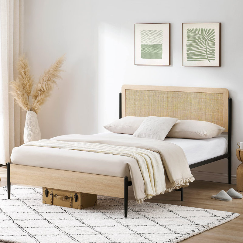 Lit plateforme Foreston, Double