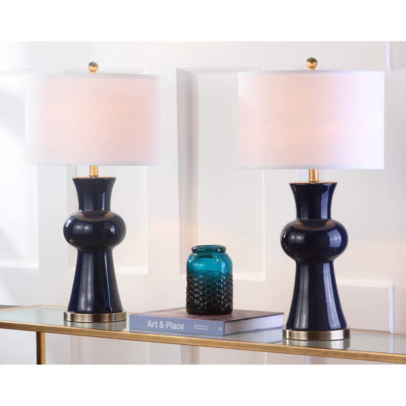 Chanse Table Lamp, Navy
