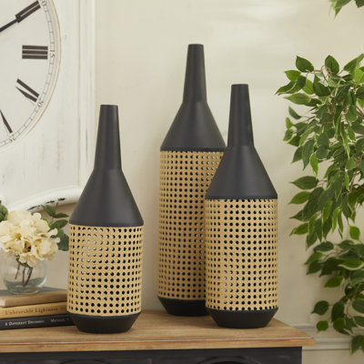 Wood Floor Vase