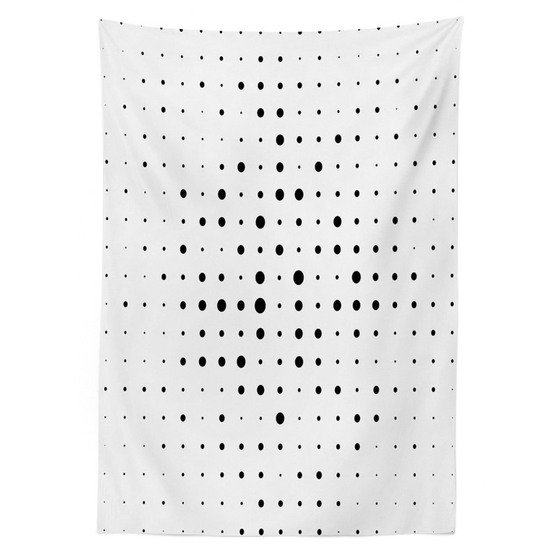 Abstract Tablecloth, 70" L x 52" W