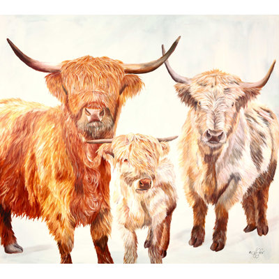 " Hairy Highland Cattle " by Diane Fifer