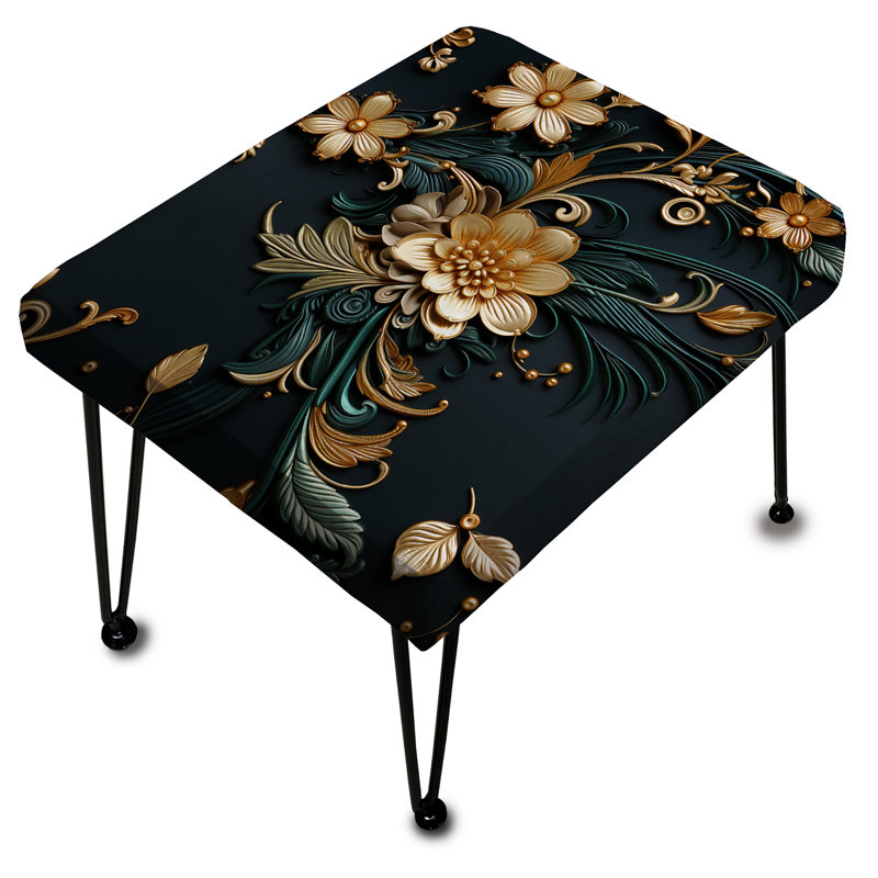 Imperial Embellishments - Repose-pieds oriental floral