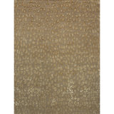 Abstract Area Rug in Brown/Olive/Beige