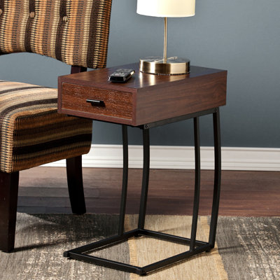 Porten Side Table W/ Power & USB