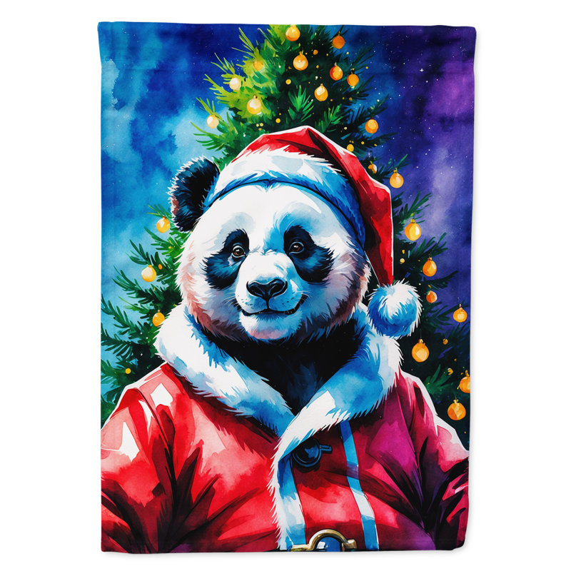 Drapeau de jardin de Noël, Panda