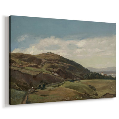 Paysage (paysage norvégien) - Adolph Tidand - Toile tendue avec châssis - 1871