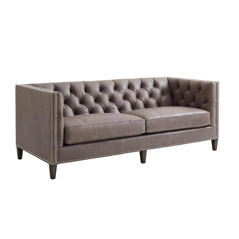 Ariana Camille Leather Sofa