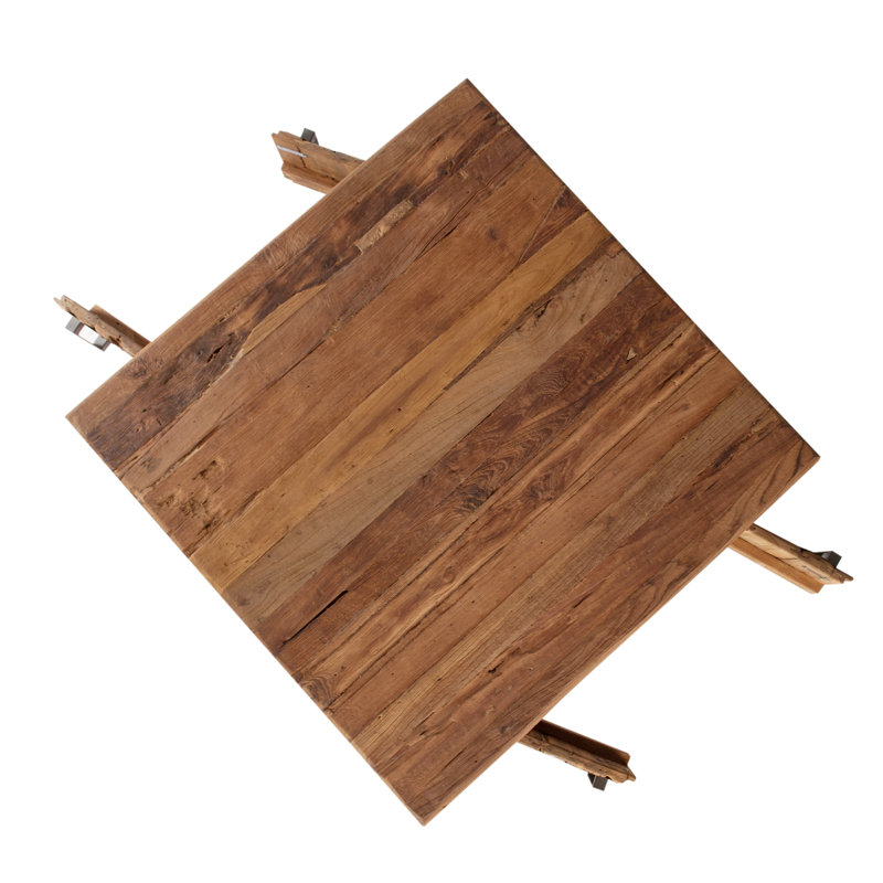 Essonnes Solid Wood Four Leg Coffee Table with Storage