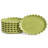 Drian Dentelle Green Ceramic Scalloped Edge Oval Tray-73484264