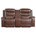 Brown Faux Leather