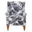 Wingback Accent Chair with Coffee Table