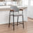 Devane Upholstered Counter Stool With Armrest-123161735