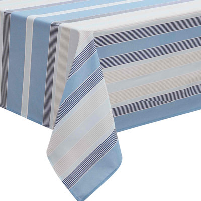 Izod Breakers Stripe Tablecloth