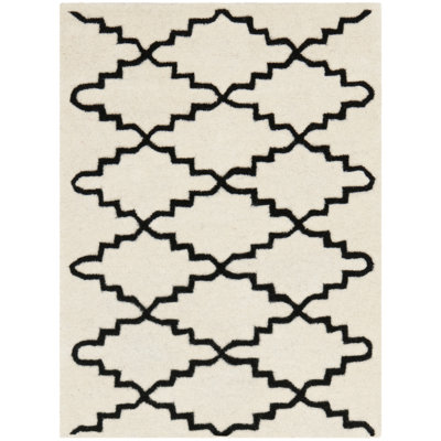 Carolene Hand Tufted Wool Geometric Rug