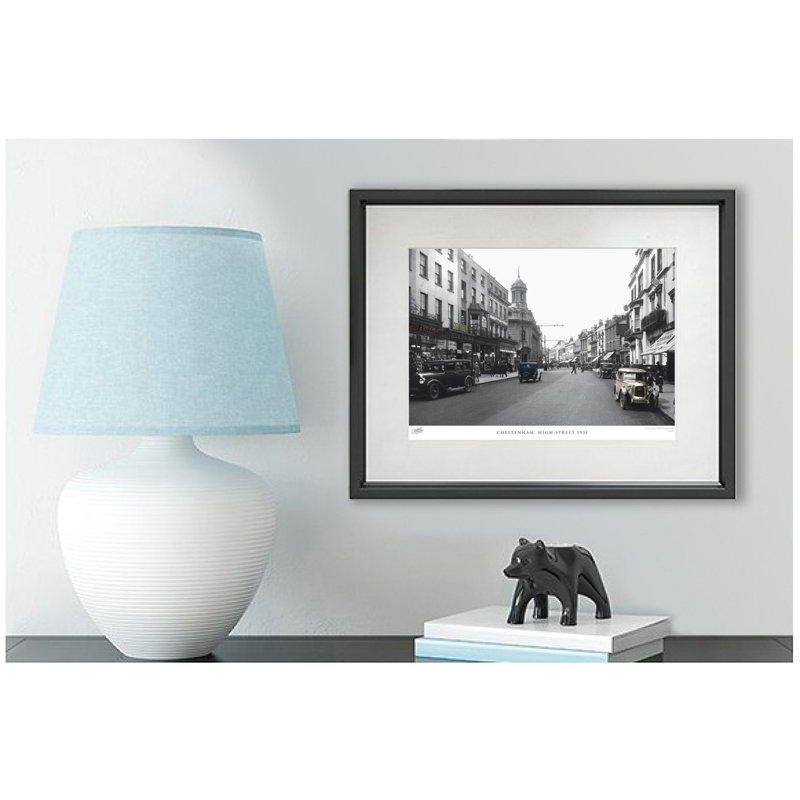Cheltenham, High Street 1931 by Francis Frith - Single Picture Frame Print, 60cm H x 80cm W x 2.3cm D