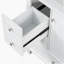 Meuble-lavabo 30 po avec lavabo, une porte avec tablette et trois tiroirs, porte à fermeture douce, blanc-150455889