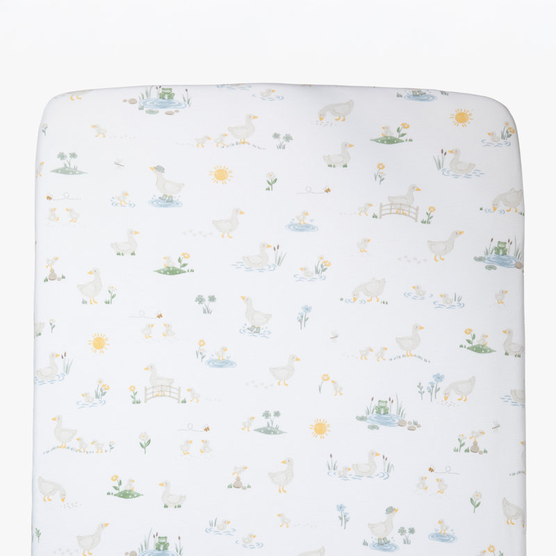 Drap-housse en coton jersey - Goosey Goosey