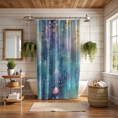 Woodland Harmony - Premium Shower Curtain