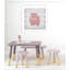 Adhésif décoratif rose Hippo Time-47831906-47482791