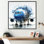 Air Macro Blueprint Blueprint - art mural avion