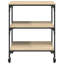 Engineered Wood Bar Cart