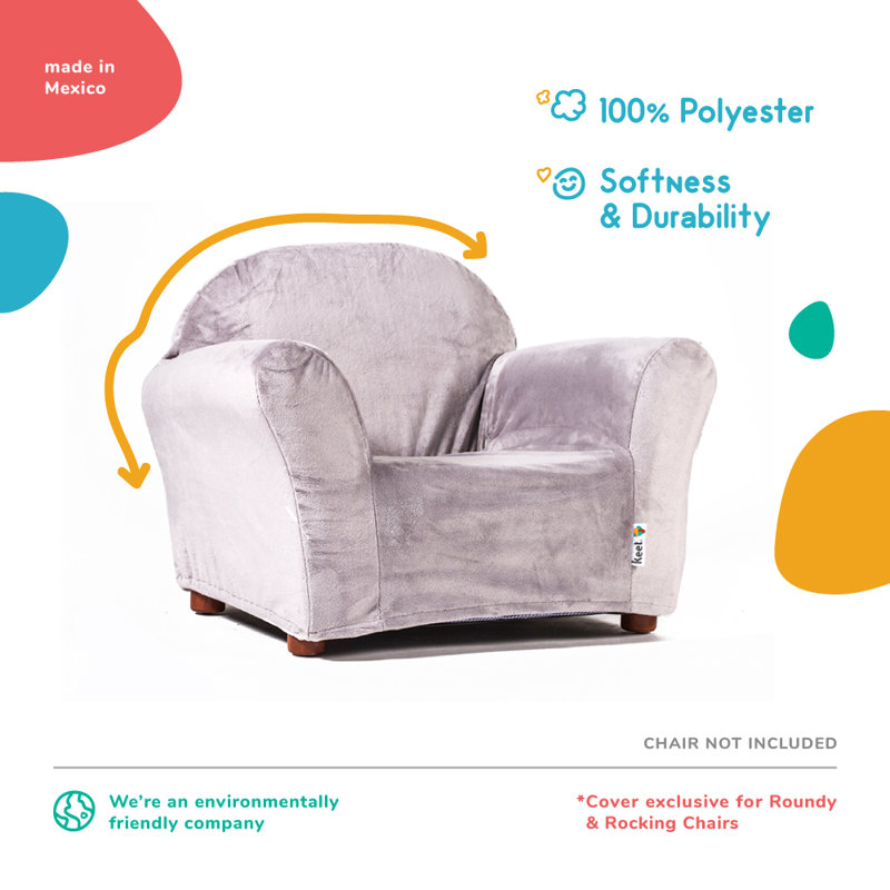 Housse pour chaise de club March Kids, gris