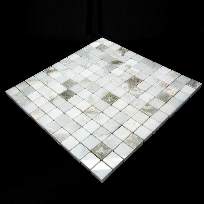 Polished Grid Natural Mosaic Tile