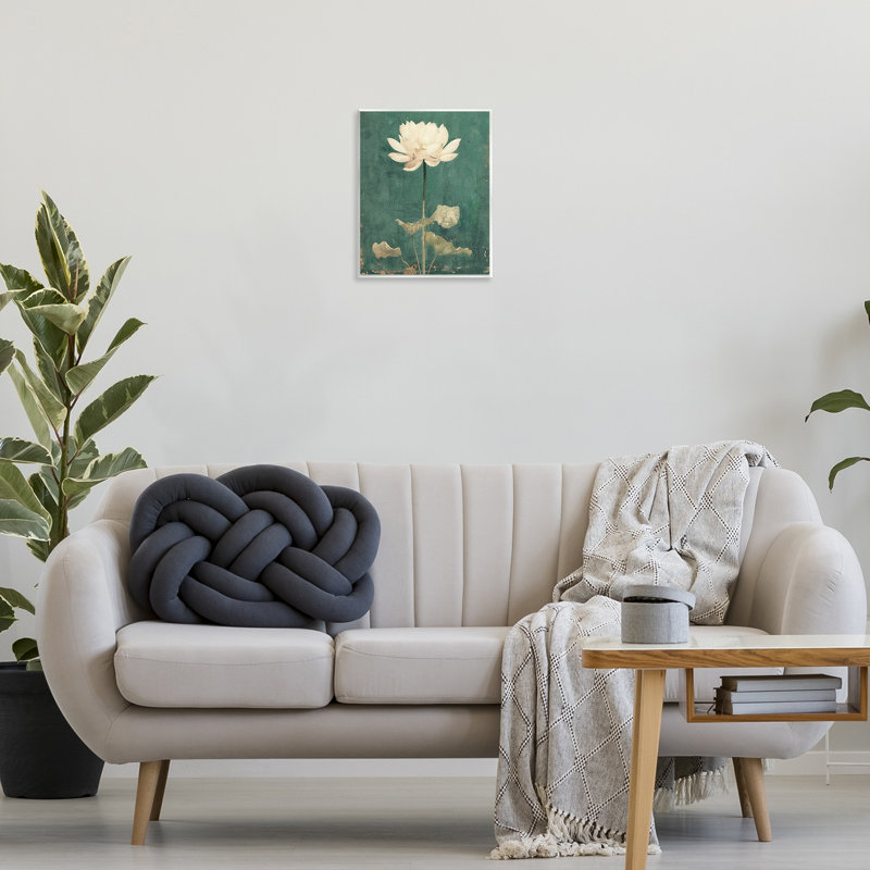 Art floral rétro sur plaque florale par RileyB