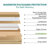 Unfinished Birch Solid Wood Butcher Block Countertop for DIY Kitchen Countertop, Desk Top, Workbench 25" Width-283307607-329891440