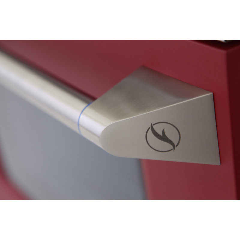 Kucht 48'' W Dual Fuel Range, Natural Gas, Red