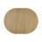 Essence Extendable Oak Round Solid Wood Top Dining Table-95300285