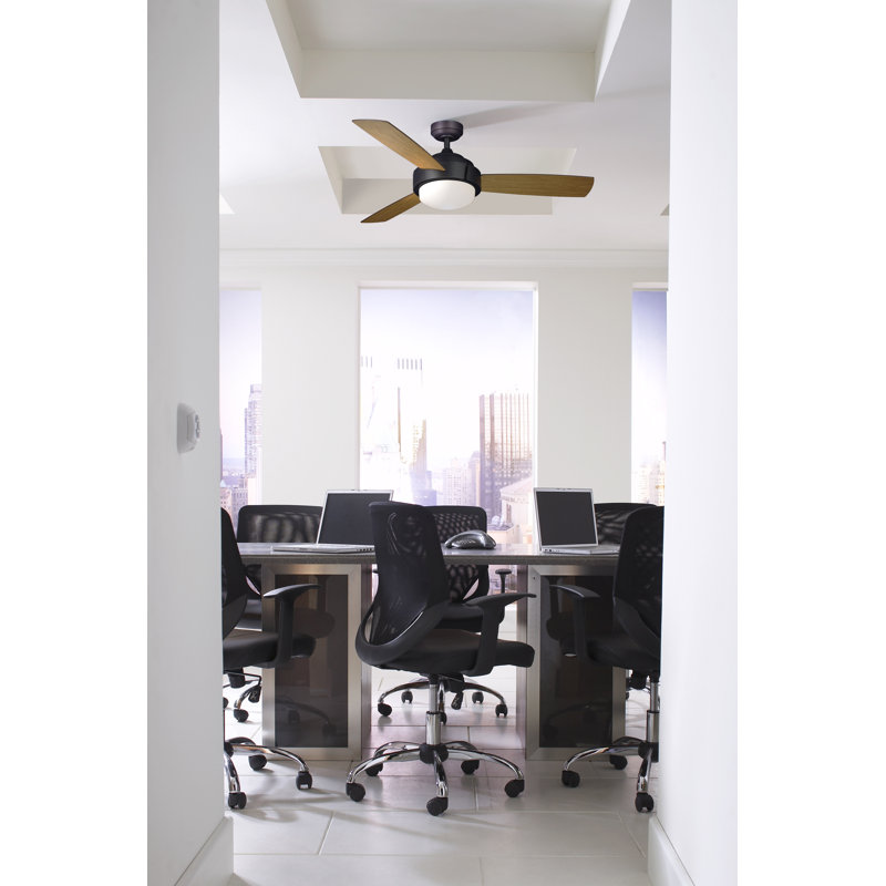 Tabitha 52'' Ceiling Fan with Light Kit, Aged Bronze