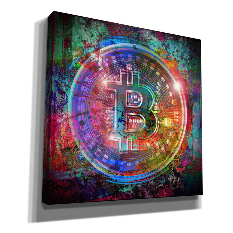 Art mural sur toile Trinx, H 37 po x l 37 po x P 1,5 po