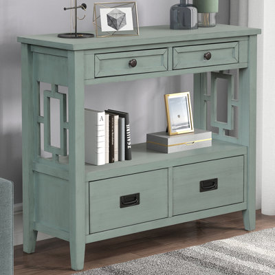 Console polyvalente avec plusieurs options de rangement pour différentes pièces, parfaite pour organiser et exposer des articles