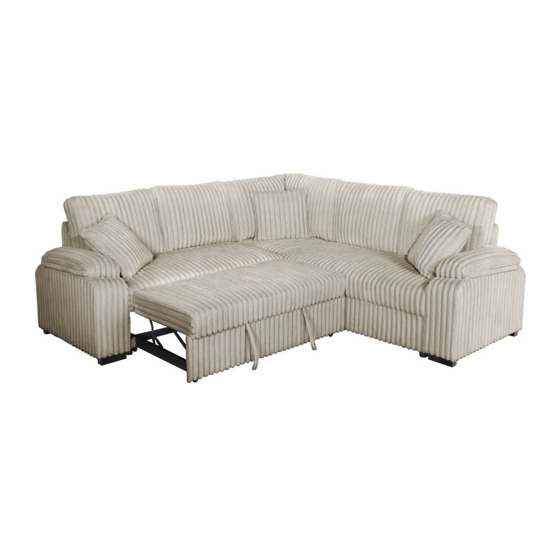 Canapé modulaire Neeha, Tissu crème