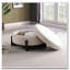 Repose-pieds beige avec rangement en chenille beige