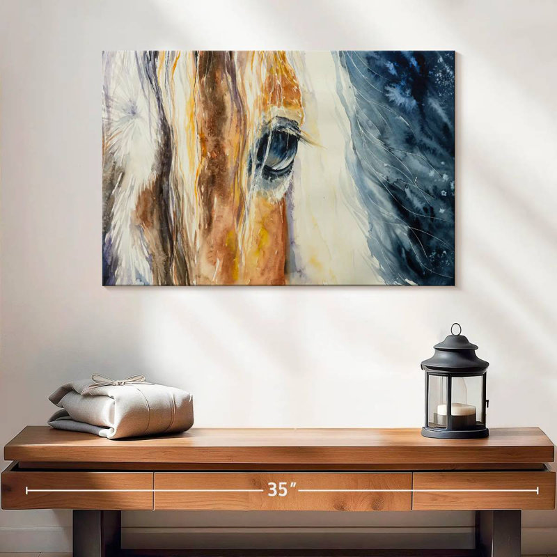 Oeil de cheval Brampt, H 16 po x l 24 po