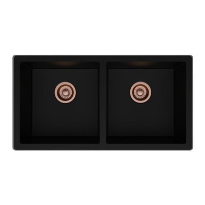 Évier de cuisine encastré 33 po en granite 33 po