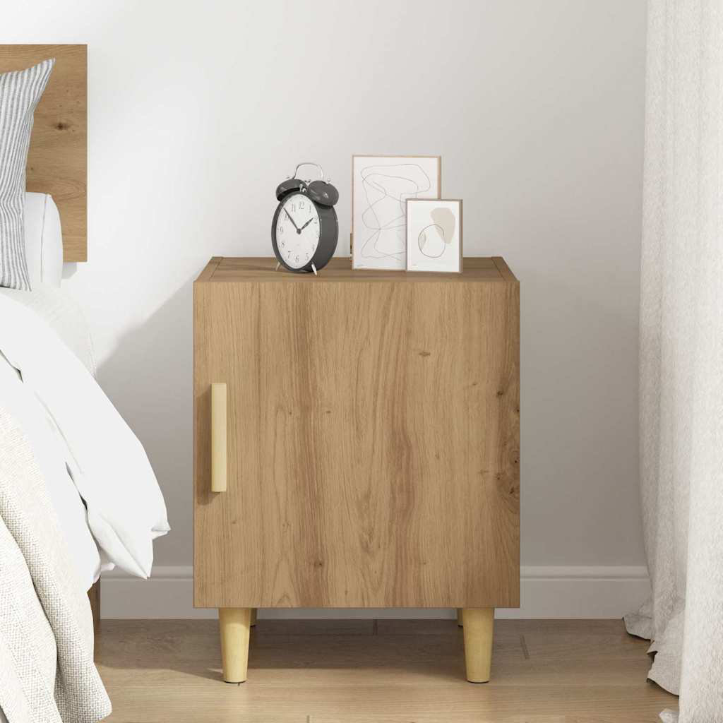 40cm W Manufactured Wood Bedside Table