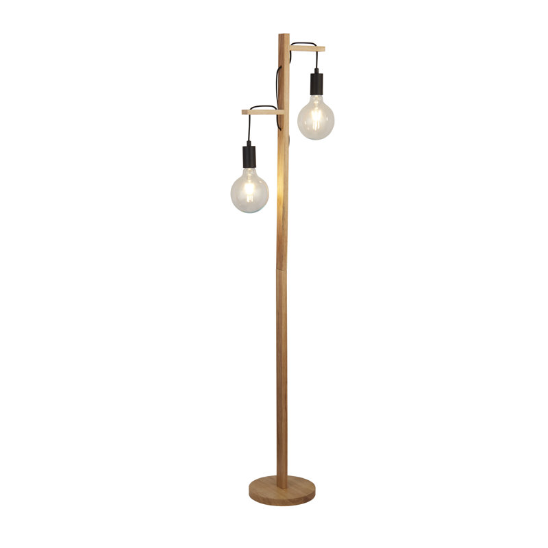 Grizzard 155cm Copper Tree Floor Lamp