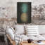 Art mural luxueux en métal «Vintage Pineapple 1» par Wild Apple, 24 po x 36 po