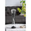 Triangular Shape 90 Minute Hourglass  4.5" x 4.5" x 15.5"  Gray/Black