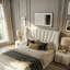 Iginia Upholstered High Headboard Storage Bed w/Hydraulic Gas Lift, Wood Slat System & Under Bed Storage-804871758-804871759