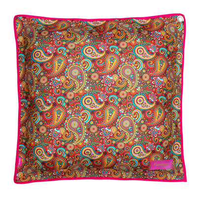 Indoor / Outdoor Paisley Square Cushion