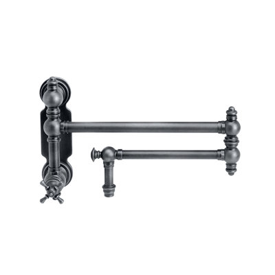 Traditional Wall Mounted Potfiller - Cross Handle