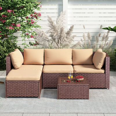 Kimbala 4 - Person Patio Conversation Set