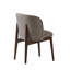 Abrey Upholstered Armchair with Wooden Base-1080008812-1080008815