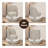 Modern Upholstered Chenille Swivel Barrel Dining Chair-1233120638-1225387533